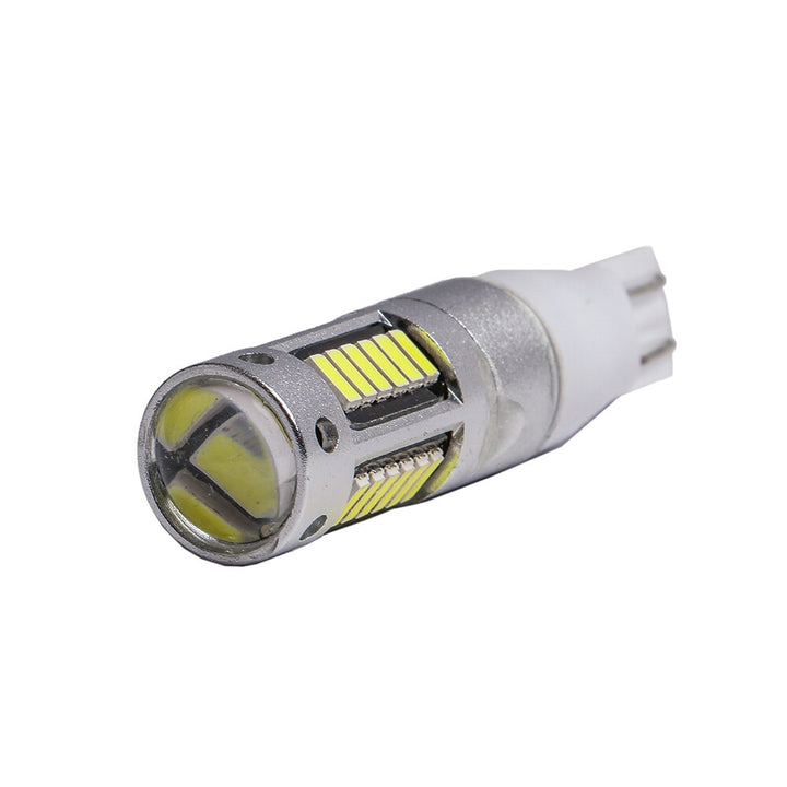 LED Fog Light Bulbs - 30 SMD 4014 Chips - H3 H1 W5W T10 12V