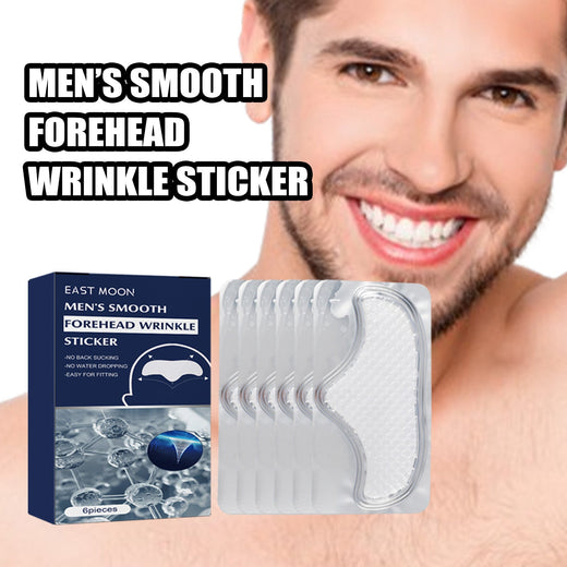 Men's Forehead Wrinkle Patches for Smoother-Looking Skin