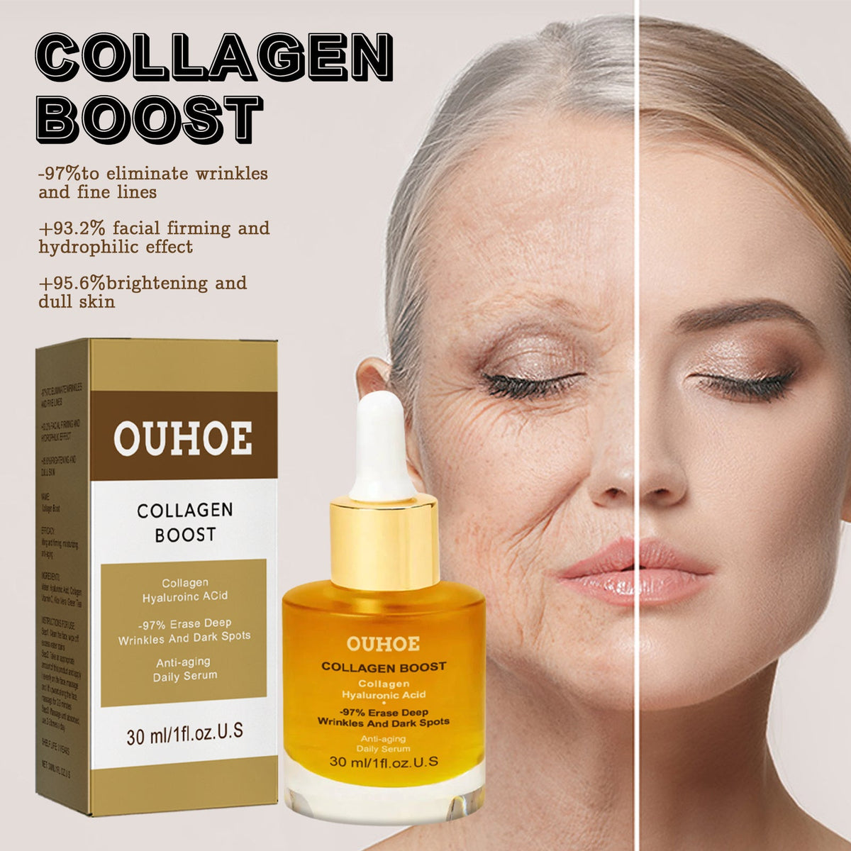 Collagen Facial Essence for Firming & Fine Lines