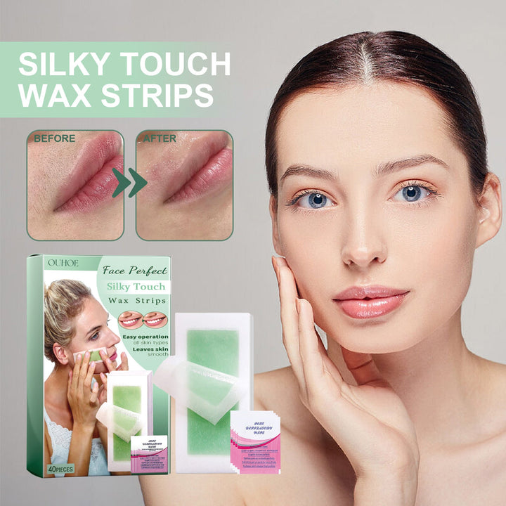 Facial Wax Strips for Fast, Smooth Upper-Lip Skin