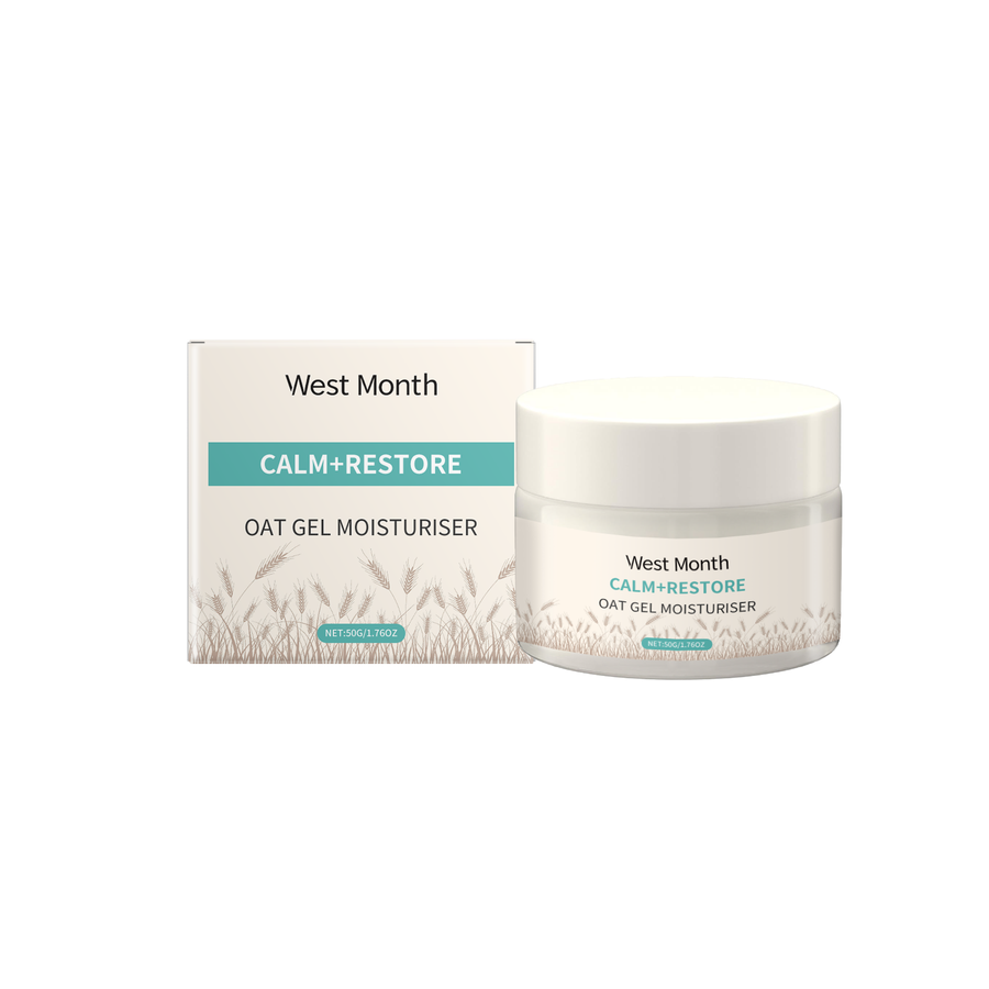 Oat Gel Moisturizer for Dry Sensitive Skin Relief