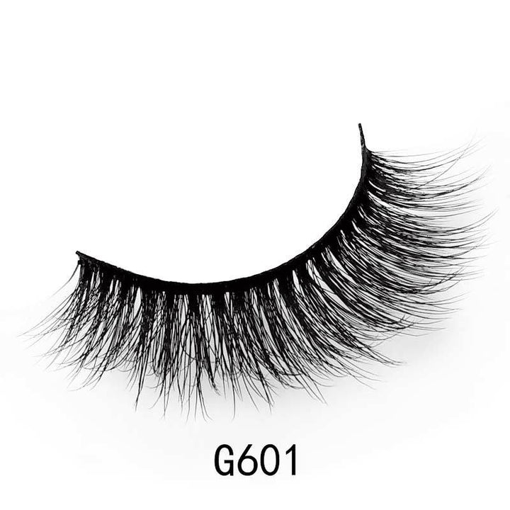 False Eyelashes for Natural Wispy Mink-Style Volume