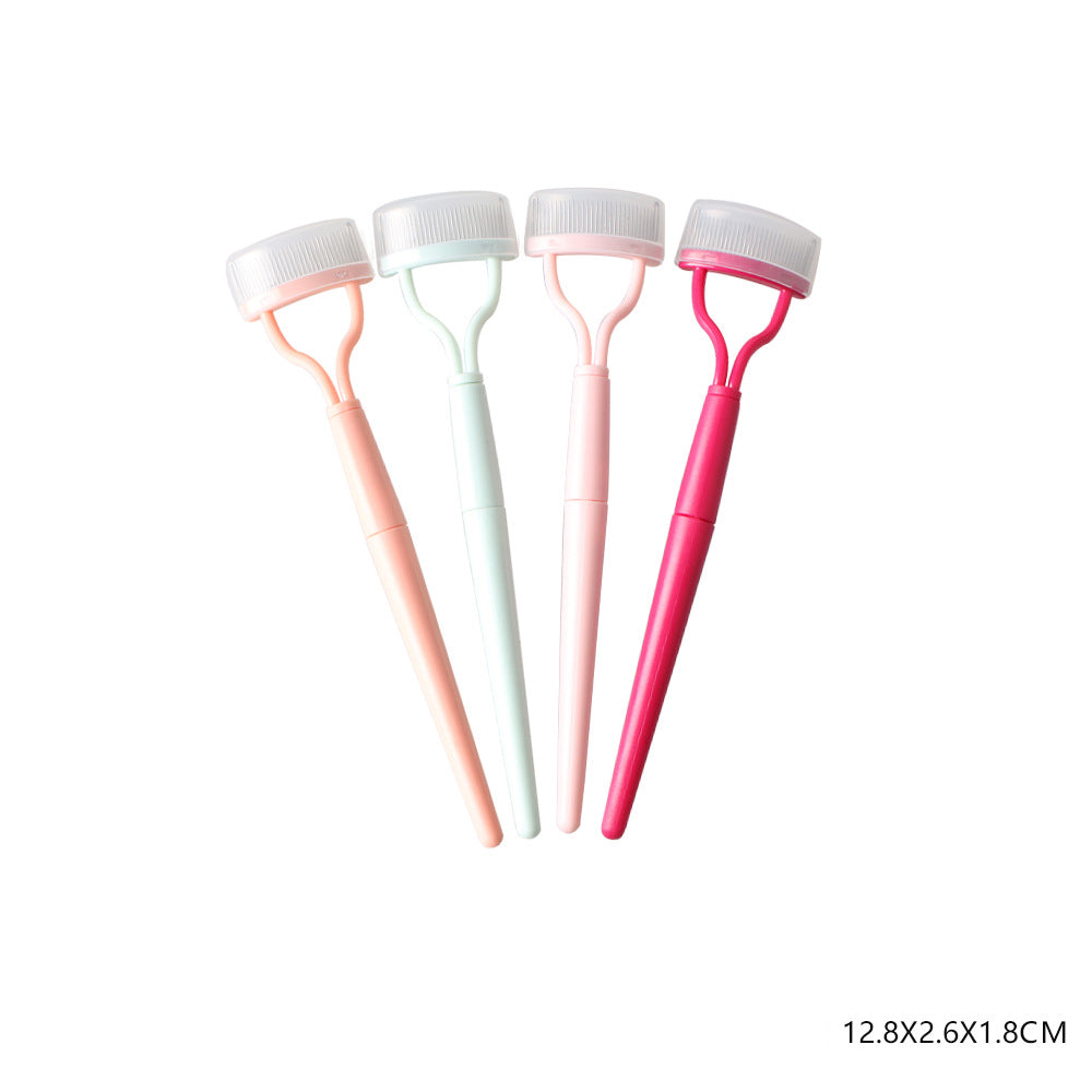 Steel Pin Eyebrow Brush for Neat Lashes and Brows