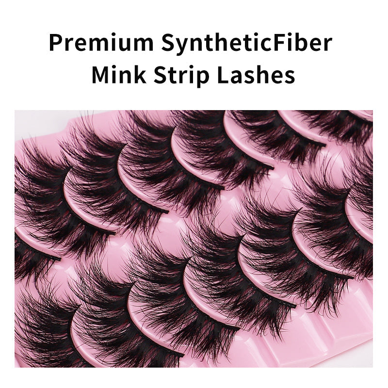 False Eyelashes, 3D Faux Mink Lightweight Volume