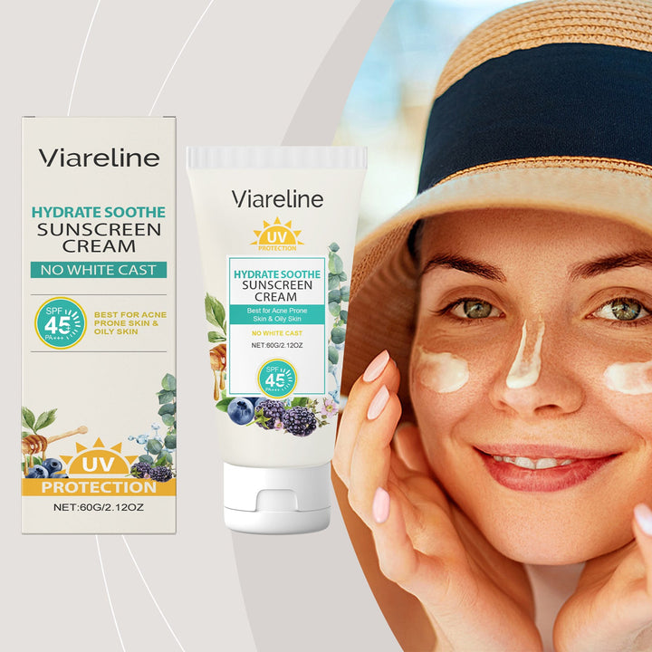 Oil-Control Sunscreen SPF 45 With No White Cast
