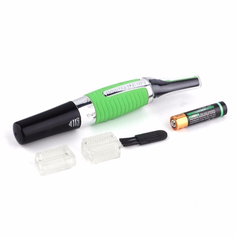 Precision Nose & Ear Trimmer with LED Light — Clean Grooming