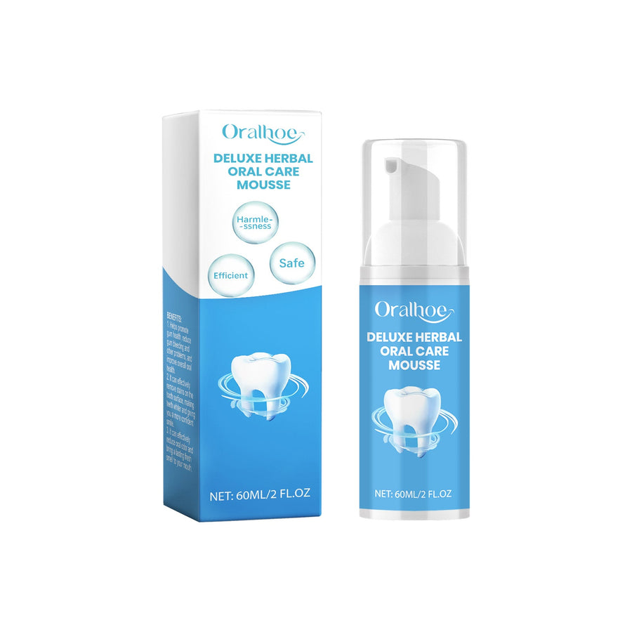 Teeth Whitening Mousse – Bright, Fresh Smile with Herbal Care
