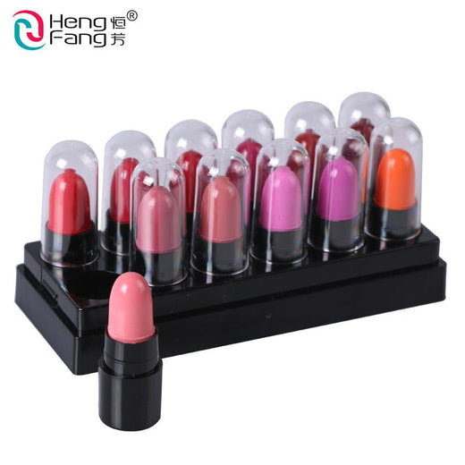 Mini Lipstick Set: 12 Travel-Size Shades for Every Look