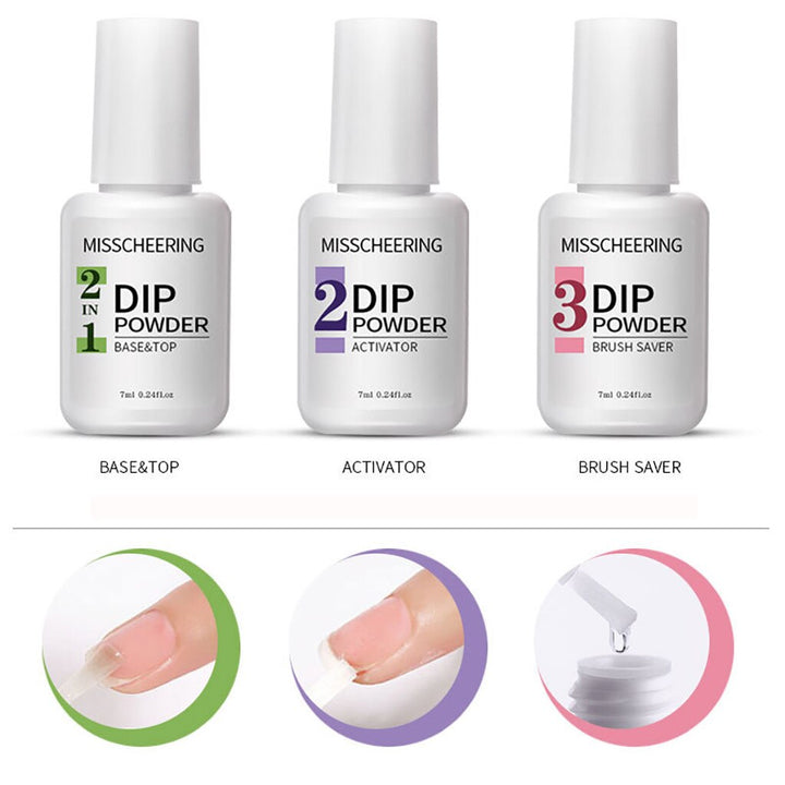 Nail Dipping Powder Kit — Salon-Quality Manicure in 3 Steps