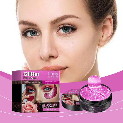 Hoygi Eye Mask: Firming Rose Collagen Patches, 60pc