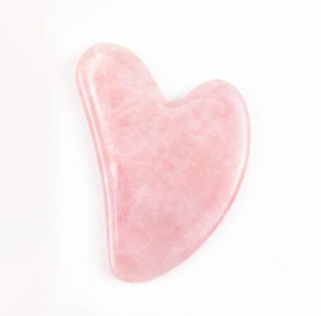 Rose Quartz Facial Roller & Gua Sha Kit — Lift & De-Puff