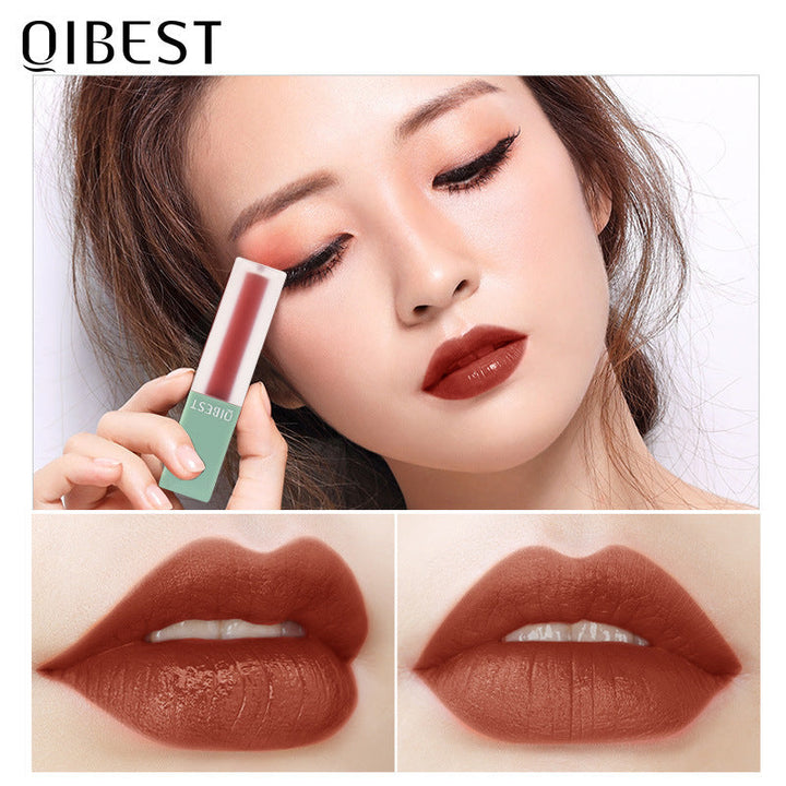 Matte Liquid Lipstick – Rich Tomato Velvet Finish