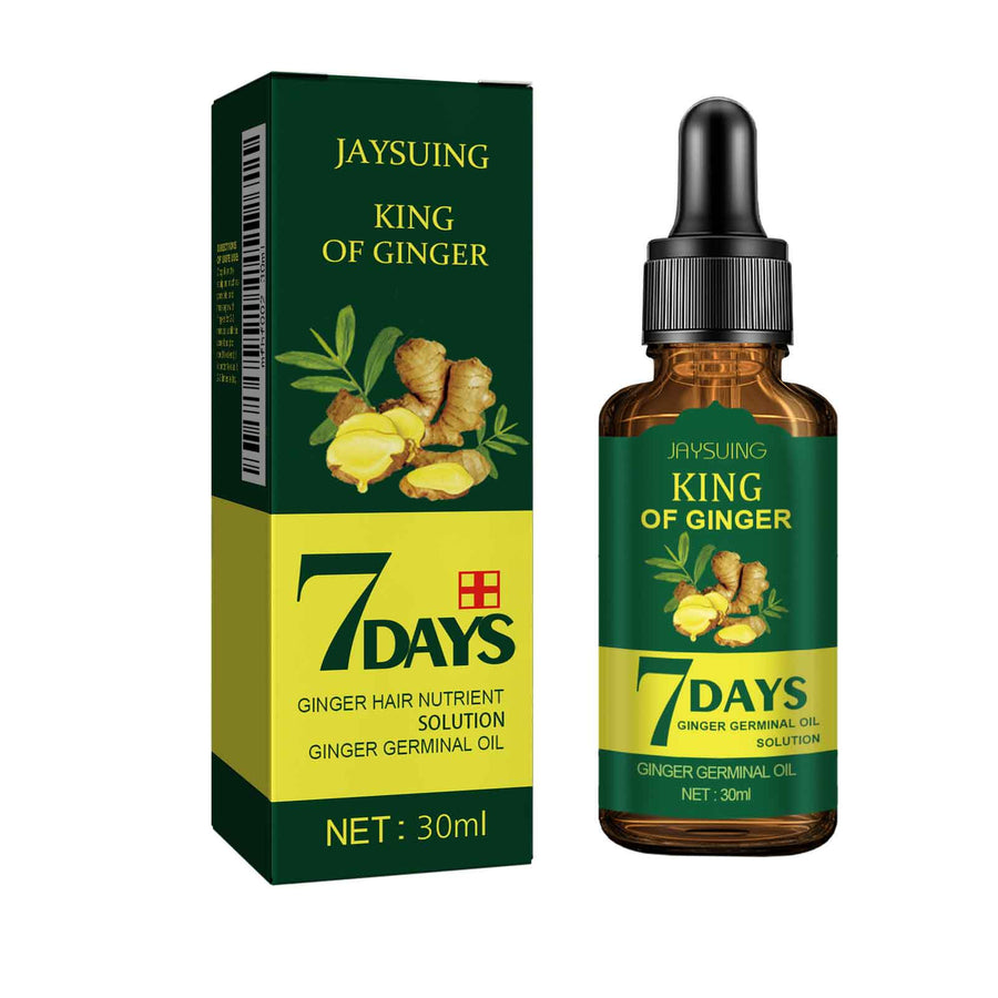 Ginger Hair Oil for Nourished, Softer-Looking Hair