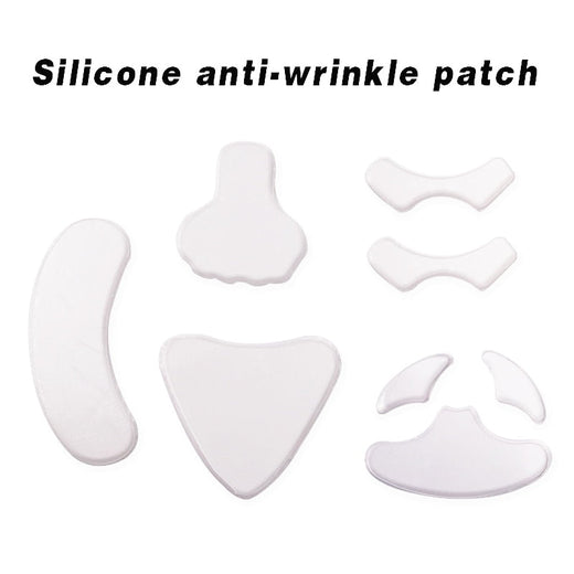 Reusable Silicone Wrinkle Patches for Visible Smoothing