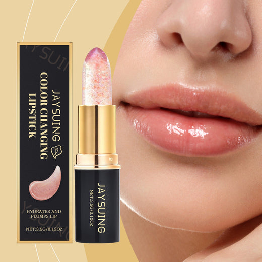 Color-Changing Lip Balm for Glossy, Rosy Moisturized Lips