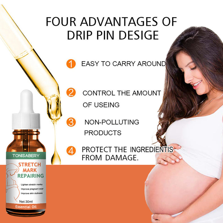 Stretch Mark Body Oil for Pregnancy Skin Moisture