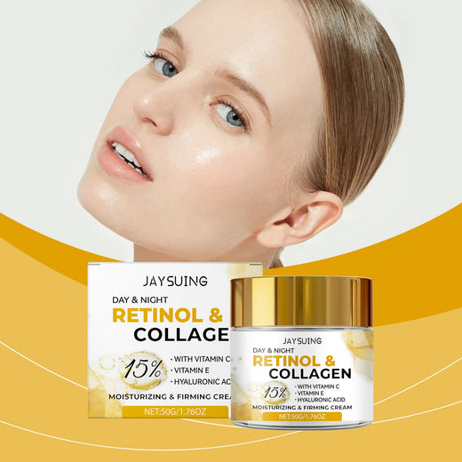 Retinol Cream with Collagen — Firm Skin & Smooth Lines Day