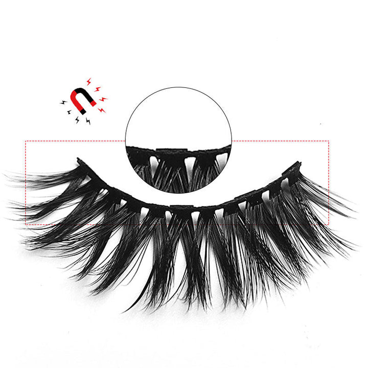 Magnetic False Eyelashes 5 Pairs for Glue-Free Glam