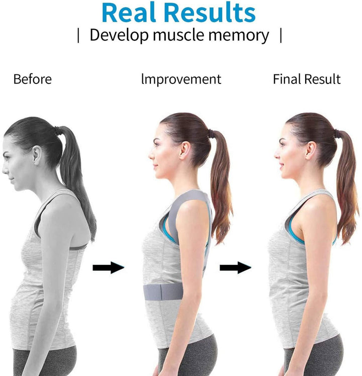 Back Posture Corrector – Develops Muscle Memory & Relieves