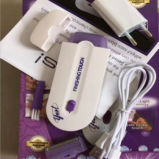 Electric Hair Removal Shaver for Face and Body