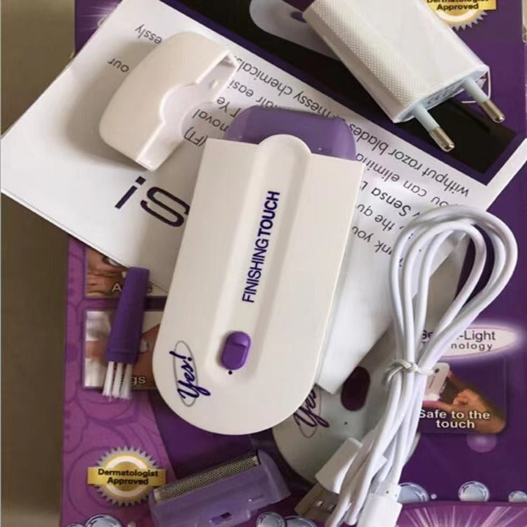 Electric Hair Removal Shaver for Face and Body