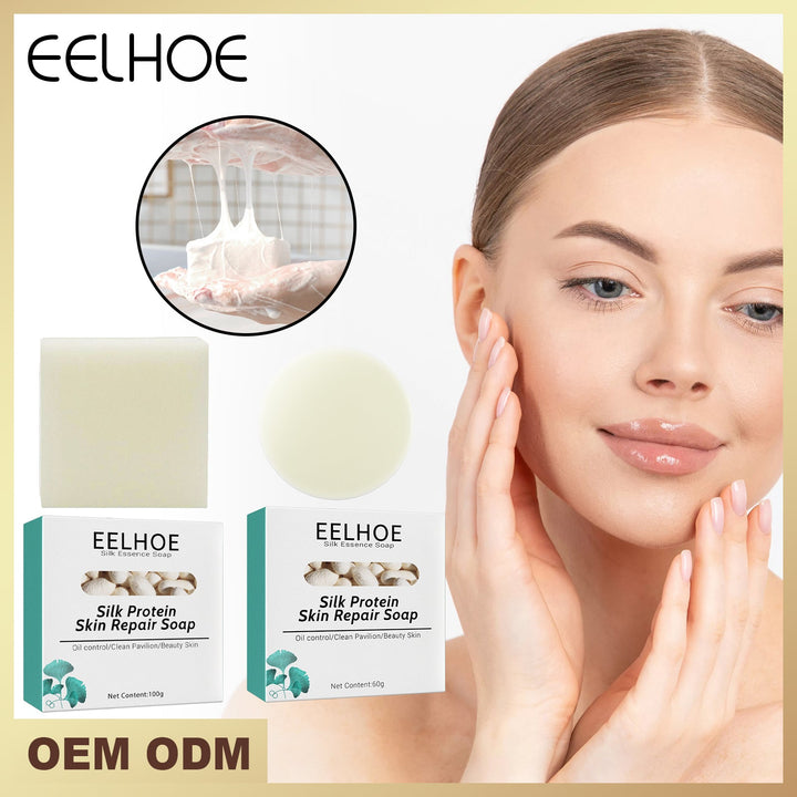 Silk Protein Goat Milk Soap for Oily Skin & Pores