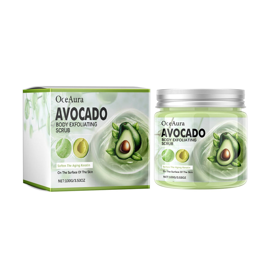Avocado Body Scrub for Rough, Bumpy Skin & Dark Spots