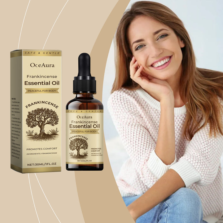 Frankincense Body Oil for Shoulder & Back Tension Relief