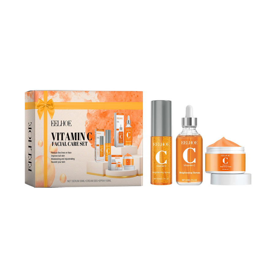 Vitamin C Facial Care Set for Brighter, Even-Looking Skin