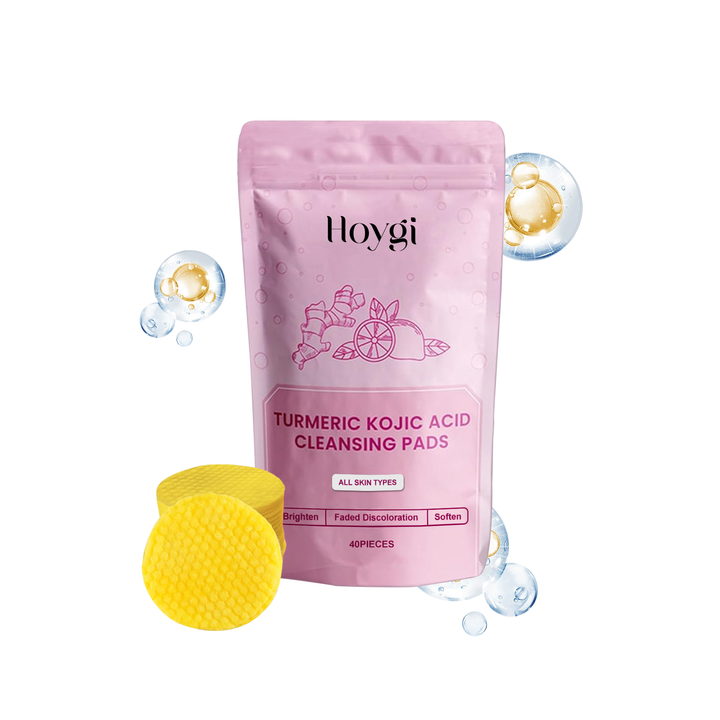 Turmeric Kojic Acid Cleansing Pads for Brighter Skin