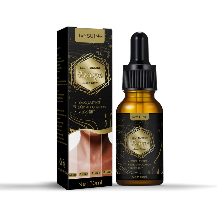 Self-Tanning Drops for a Customizable Natural Glow