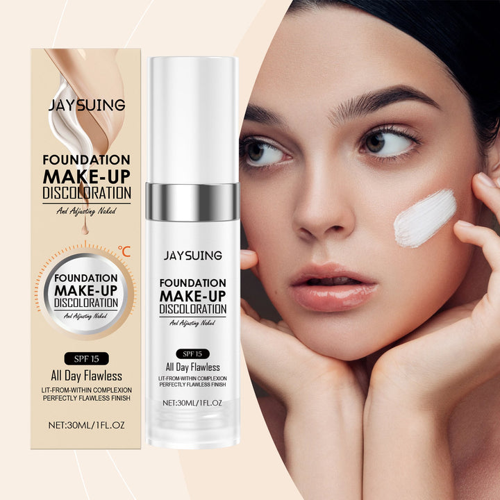 Color-Adjusting Liquid Foundation for Hydrated Coverage