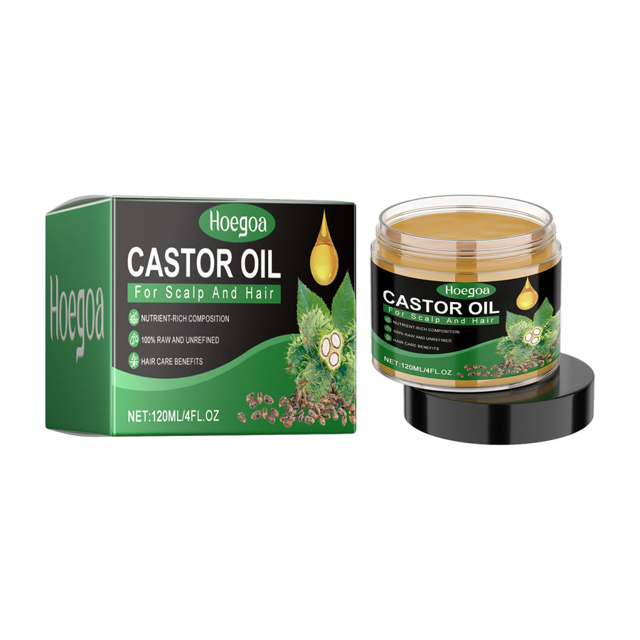 Castor Oil Hair Treatment for Dry, Damaged Hair Care