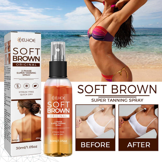 Self-Tanning Spray for Streak-Free Bronze Glow