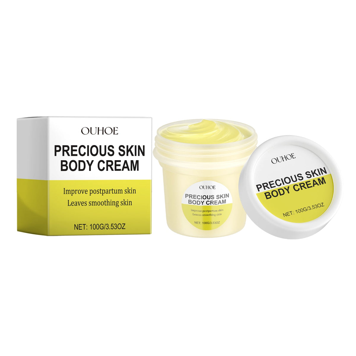 Postpartum Body Cream for Loose Skin & Fine Lines