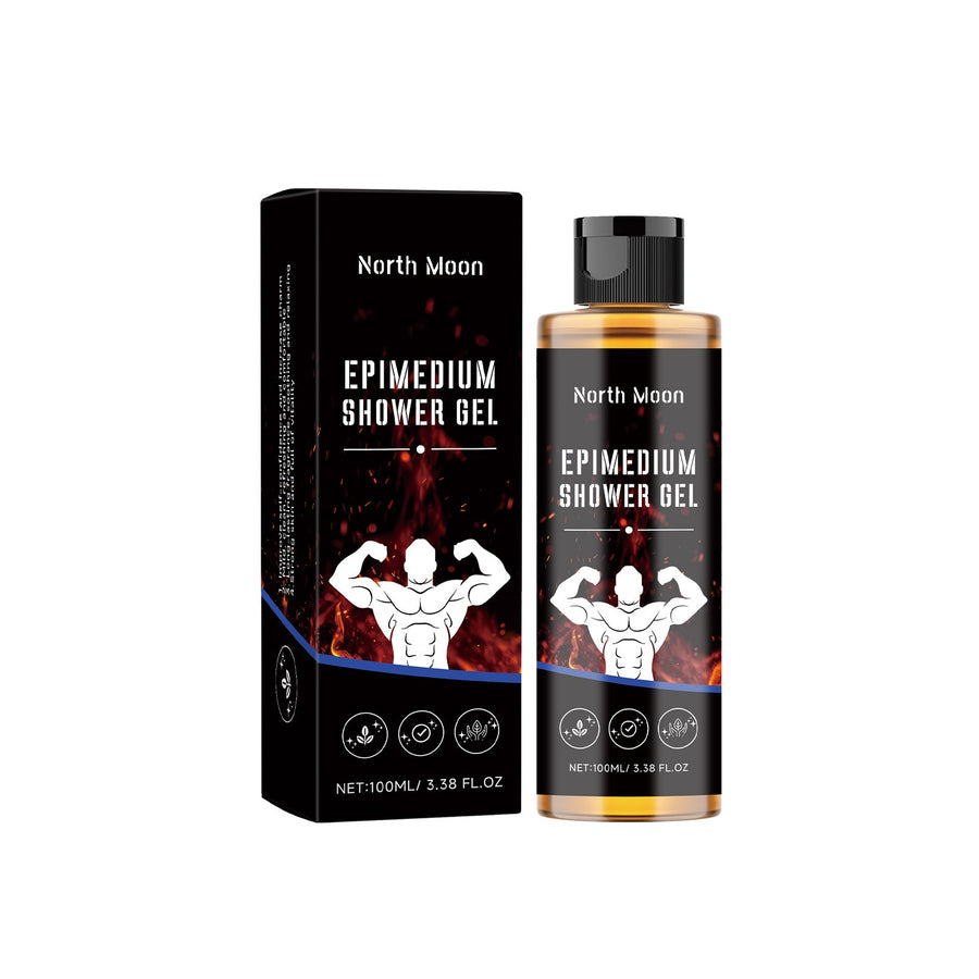 Men's Epimedium Shower Gel for Hydrated, Fragrant Skin