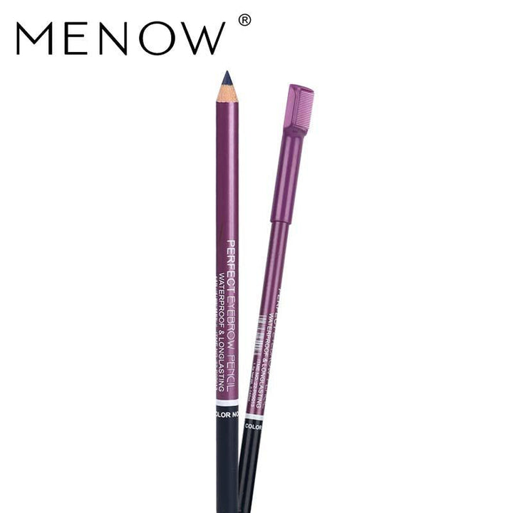 Waterproof Eyebrow Pencil With Built-In Brow Comb Duo