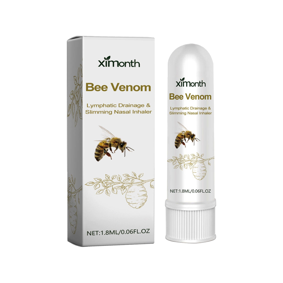 Bee Venom Aromatic Nasal Inhaler for Wellness Rituals