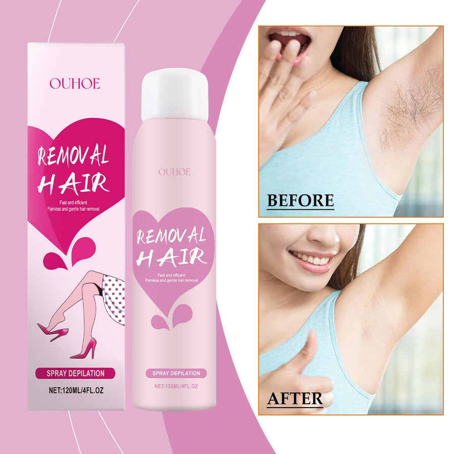 OUHOE Mousse Hair Removal Spray for Sensitive Skin