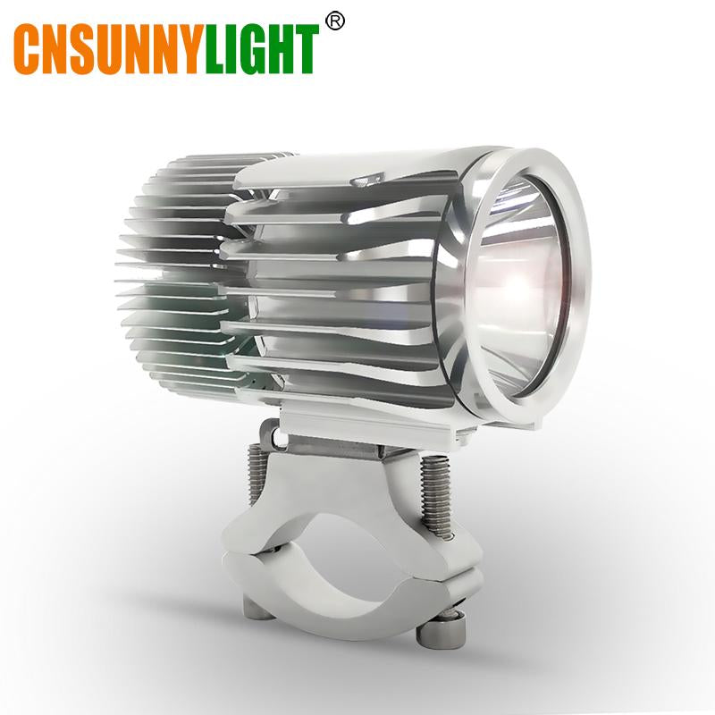 Motorcycle LED Headlight Spotlight — 2,700 Lumens