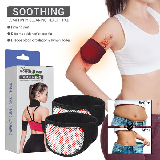 Toning Arm Bands With Magnetic Lymph Support Pads
