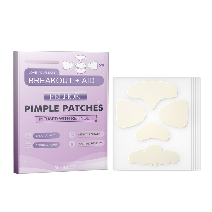 Pimple Patches with Retinol & Salicylic Acid — Clear