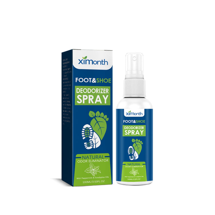 Foot Deodorant Spray for Odor, Sweat & Itchy Dry Feet