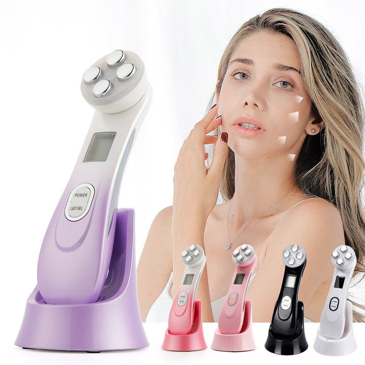5-Color LED Facial Device for At-Home Skin Rejuvenation