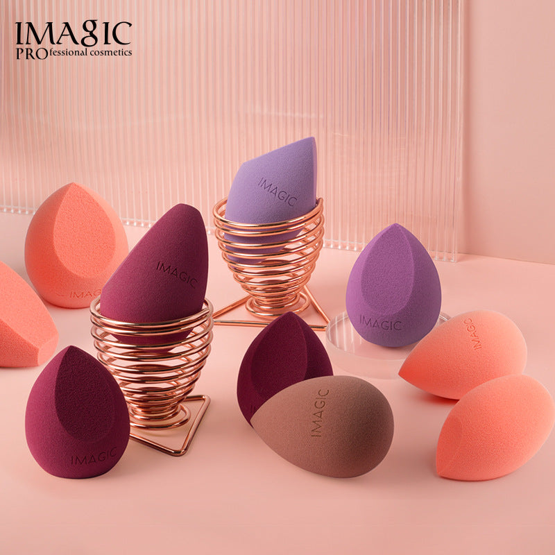 Water-Expandable Non-Latex Makeup Sponge Set, 2-Piece