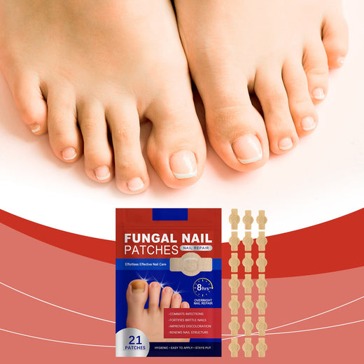 Overnight Nail Repair Patches for Discolored Brittle Nails