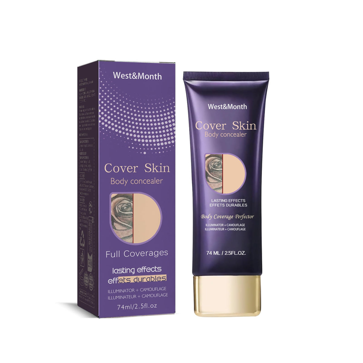 Body Concealer for Waterproof Full-Coverage Skin