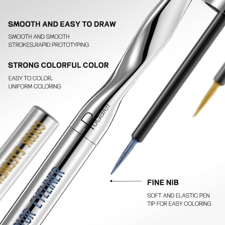 Waterproof Eyeliner Pen for Precise Vivid Color