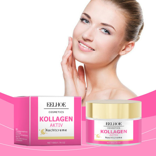 EELHOE Collagen Night Cream for Firming & Wrinkles