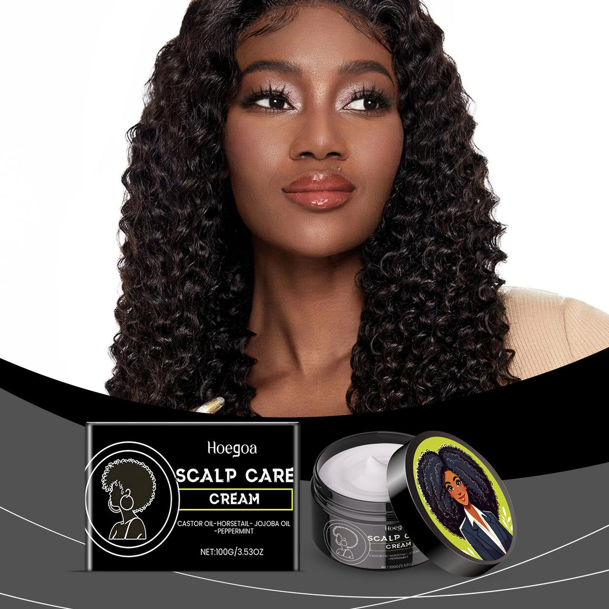 Scalp Care Cream for Dry Scalp Comfort & Soft Hair